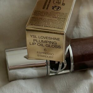 YSL Espresso Stardust Lip Oil Gloss